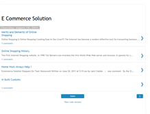 Tablet Screenshot of ecommercesolution4u.blogspot.com