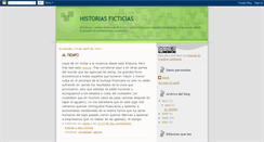 Desktop Screenshot of historiaficticias.blogspot.com