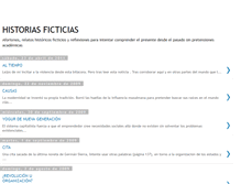 Tablet Screenshot of historiaficticias.blogspot.com