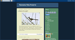 Desktop Screenshot of panoramavistapreserve.blogspot.com