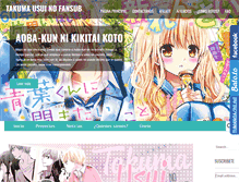 Tablet Screenshot of fansubtakumausui.blogspot.com