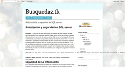 Desktop Screenshot of busquedaz.blogspot.com