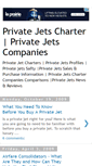 Mobile Screenshot of private-jets-rentals.blogspot.com