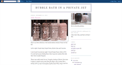 Desktop Screenshot of bubblebathinaprivatejet.blogspot.com