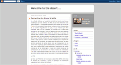 Desktop Screenshot of moulindesert.blogspot.com