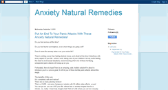 Desktop Screenshot of anxietynaturalremediesreviews.blogspot.com