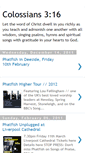 Mobile Screenshot of colossians316.blogspot.com