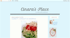 Desktop Screenshot of cinarasplace.blogspot.com