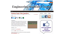 Desktop Screenshot of engineeringstudentscorner.blogspot.com