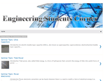 Tablet Screenshot of engineeringstudentscorner.blogspot.com