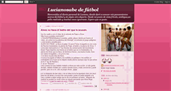 Desktop Screenshot of lucianosabedefutbol.blogspot.com