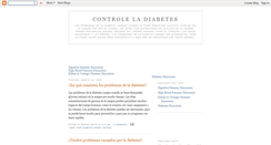 Desktop Screenshot of controle-la-diabetes.blogspot.com