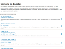 Tablet Screenshot of controle-la-diabetes.blogspot.com
