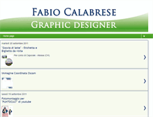 Tablet Screenshot of fabiocalabrese.blogspot.com