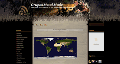 Desktop Screenshot of gruposmetalmusic.blogspot.com