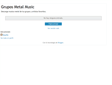 Tablet Screenshot of gruposmetalmusic.blogspot.com