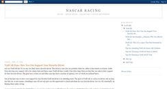 Desktop Screenshot of nascarracingfanatic.blogspot.com