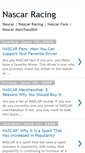 Mobile Screenshot of nascarracingfanatic.blogspot.com