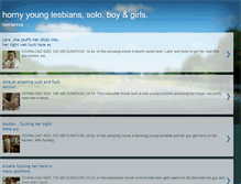 Tablet Screenshot of hornyyoung.blogspot.com