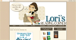 Desktop Screenshot of lorisreadingcorner.blogspot.com