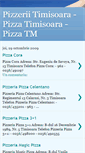 Mobile Screenshot of pizzerii-timisoara.blogspot.com