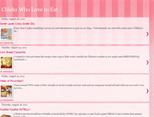 Tablet Screenshot of chickswholovetoeat.blogspot.com