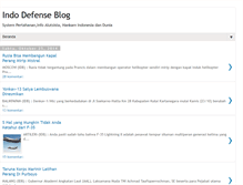 Tablet Screenshot of indo-defense.blogspot.com