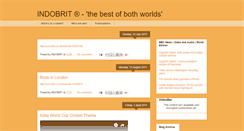 Desktop Screenshot of indobrit.blogspot.com