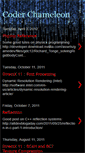 Mobile Screenshot of coderchameleon.blogspot.com