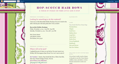 Desktop Screenshot of hop-scotchhairbows.blogspot.com