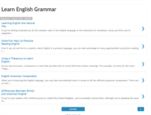 Tablet Screenshot of englishgrammar-is-easy.blogspot.com