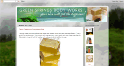 Desktop Screenshot of greenspringsbodyworks.blogspot.com