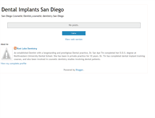 Tablet Screenshot of eastlakedentistry1.blogspot.com