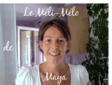 Tablet Screenshot of le-meli-melo-de-maya.blogspot.com