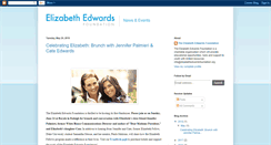 Desktop Screenshot of elizabethedwardsfoundation.blogspot.com