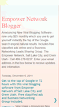 Mobile Screenshot of empowernetworkblogger.blogspot.com