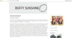 Desktop Screenshot of buffysunshine.blogspot.com
