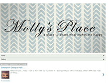 Tablet Screenshot of molly1989-mollysplace.blogspot.com