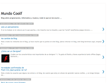 Tablet Screenshot of mundocoolf.blogspot.com