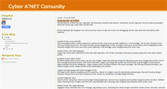 Desktop Screenshot of cyberanet.blogspot.com
