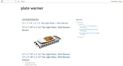 Desktop Screenshot of plate-warmer.blogspot.com