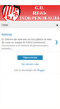 Mobile Screenshot of cdrealindependencia.blogspot.com