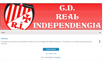 Tablet Screenshot of cdrealindependencia.blogspot.com