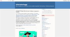 Desktop Screenshot of infermierioggi.blogspot.com