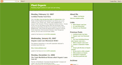 Desktop Screenshot of plantorganic.blogspot.com