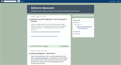 Desktop Screenshot of defensiveness.blogspot.com