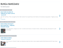 Tablet Screenshot of bungabangsaku.blogspot.com