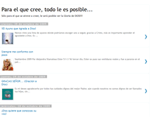 Tablet Screenshot of creeyveraslagloriadedios.blogspot.com