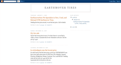 Desktop Screenshot of earthmovertires.blogspot.com