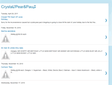 Tablet Screenshot of crystal-pear-pau.blogspot.com